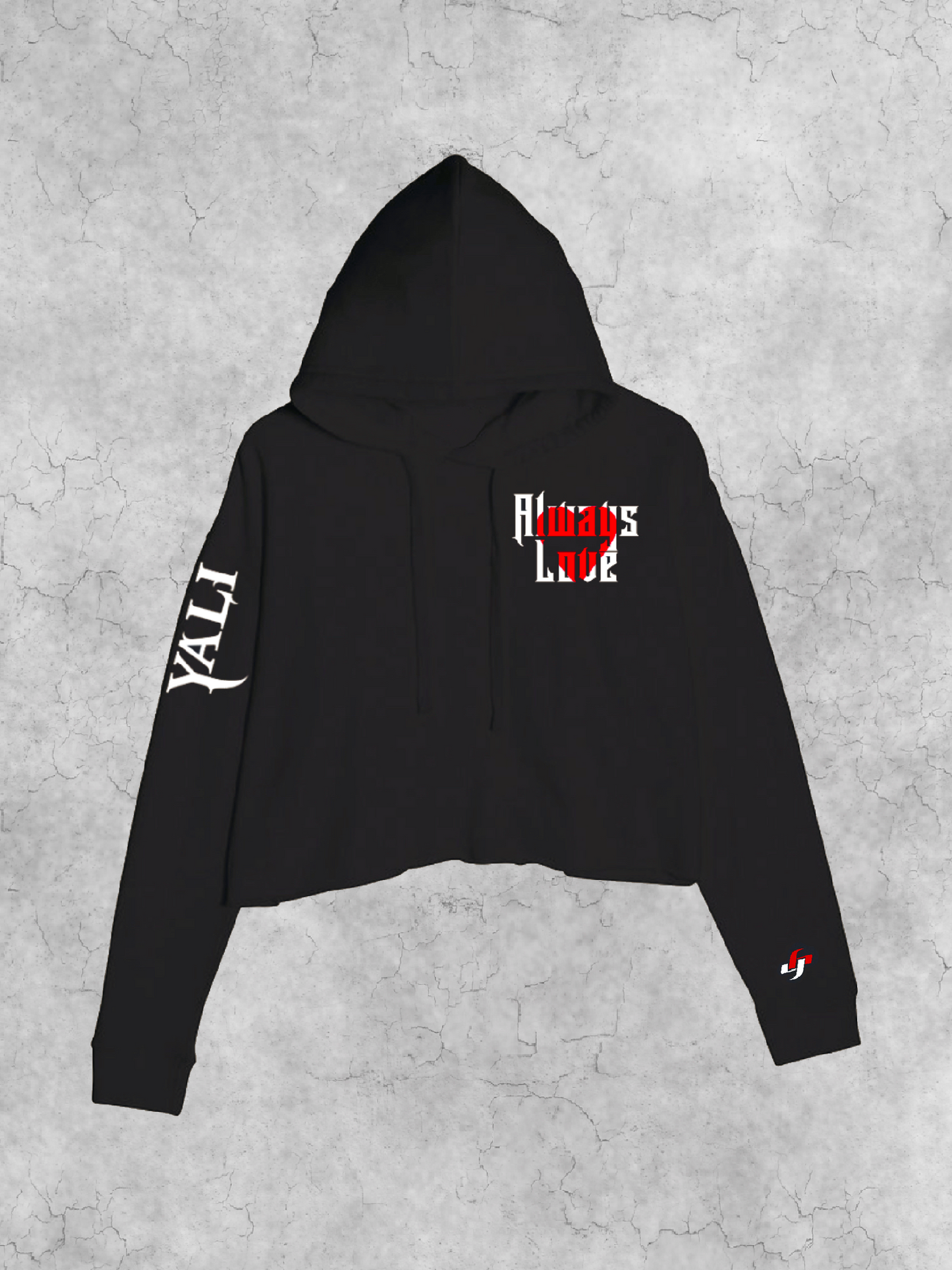 Always Love Crop Hoodie