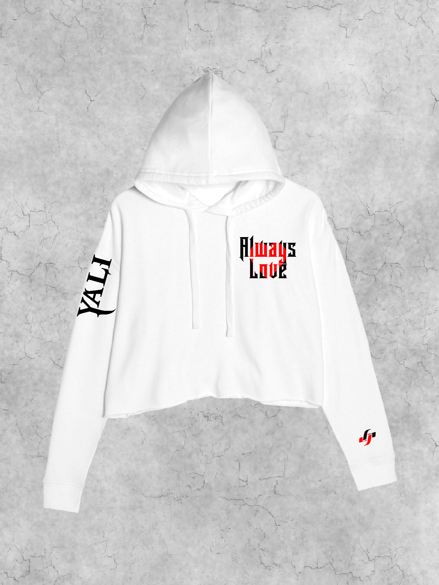 Always Love Crop Hoodie
