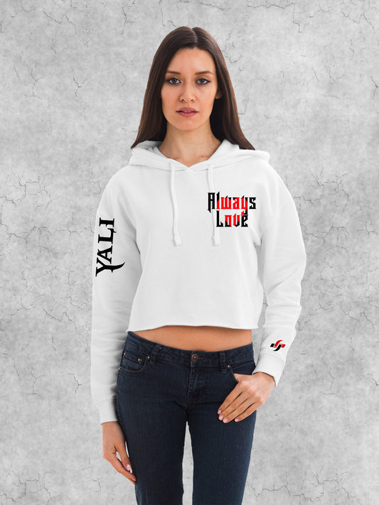 Always Love Crop Hoodie